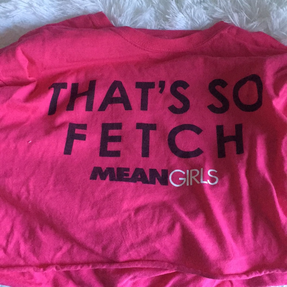 Pink mean girls shirt